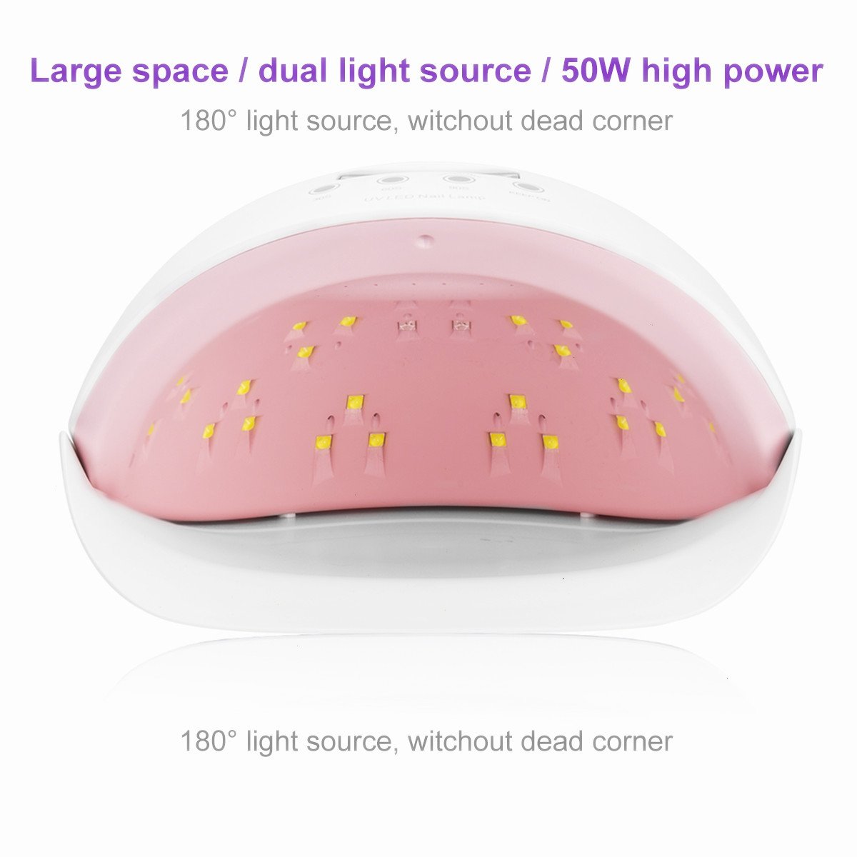 Nail Dryer UV LED Nail Lamp with LCD Display Screen 3 Timer