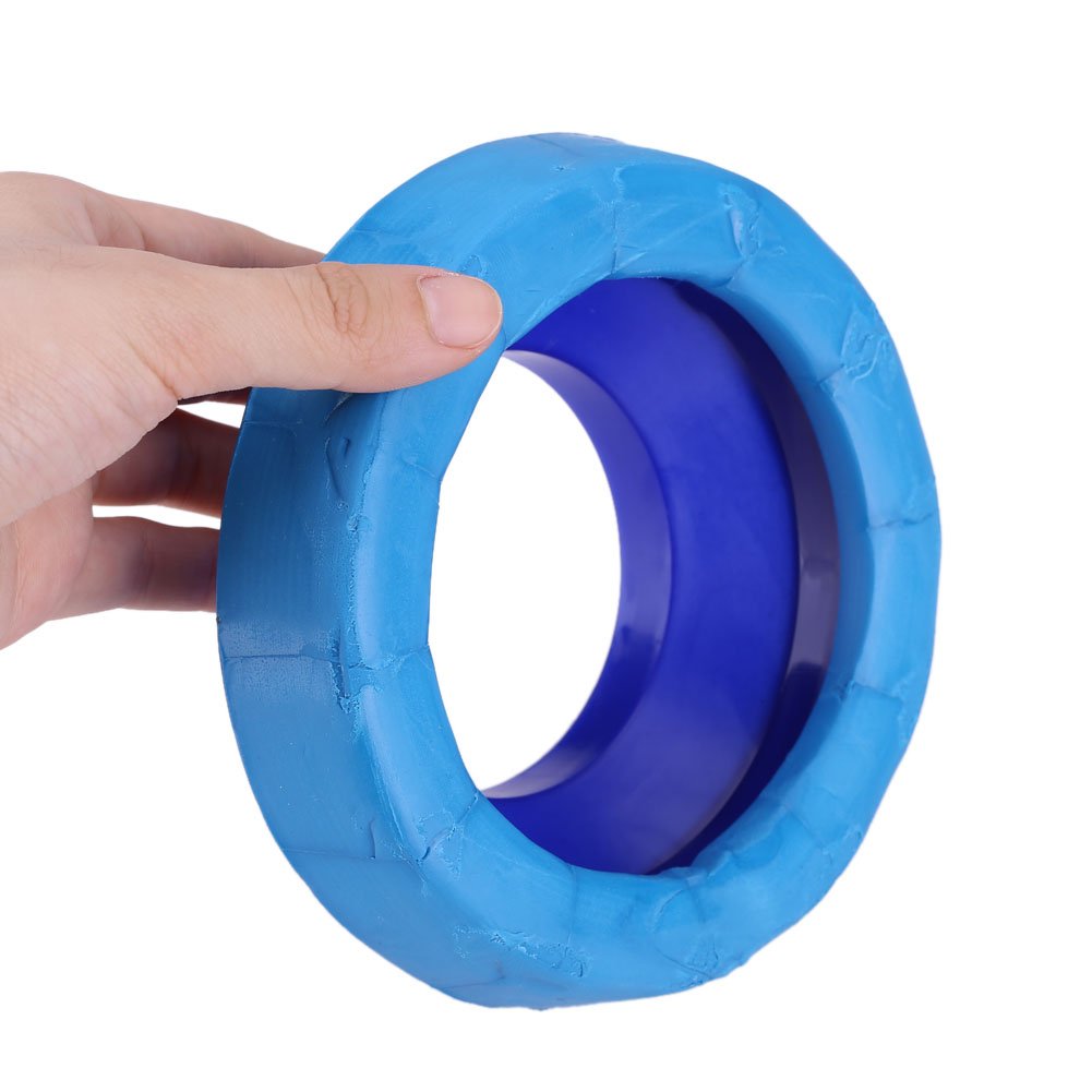 Universal Toilet Flange Odor-Resistant Drain Pipe Sealing Bowl Gasket Elastic Bathroom Fitting Accessories for Repair Kits