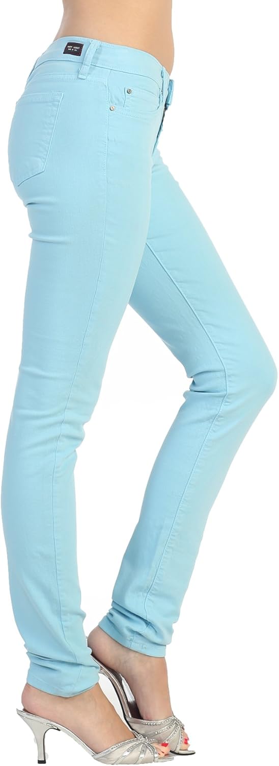 turquoise jeans womens