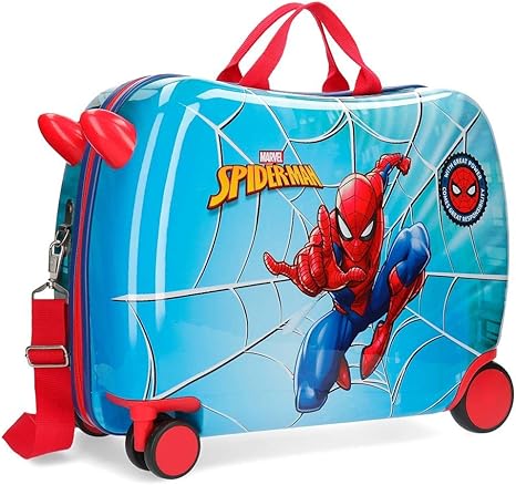 spiderman ride on suitcase