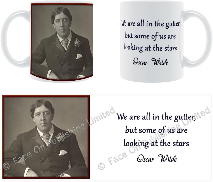 We are all - Oscar Wilde - Mug