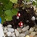 Ginsco 10pcs Miniature Fairy Garden Dollhouse Mediterranean Style DIY kit