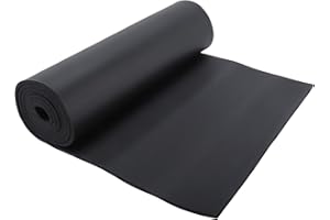 Artilife Closed Cell Sponge Foam Sheet Roll, 1/4" T x 17" W x 80" L, Perfect Cosplay Padding, DIY Project Sheet - Easy Cut Non-Adhesive Multi-Function Soundproof Foam