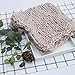 Baby Photography Props Basket Braid Wool Wrap Newborn Photo Shoot Baskets Filler Posing Stuffer Background Blanket (Beige)