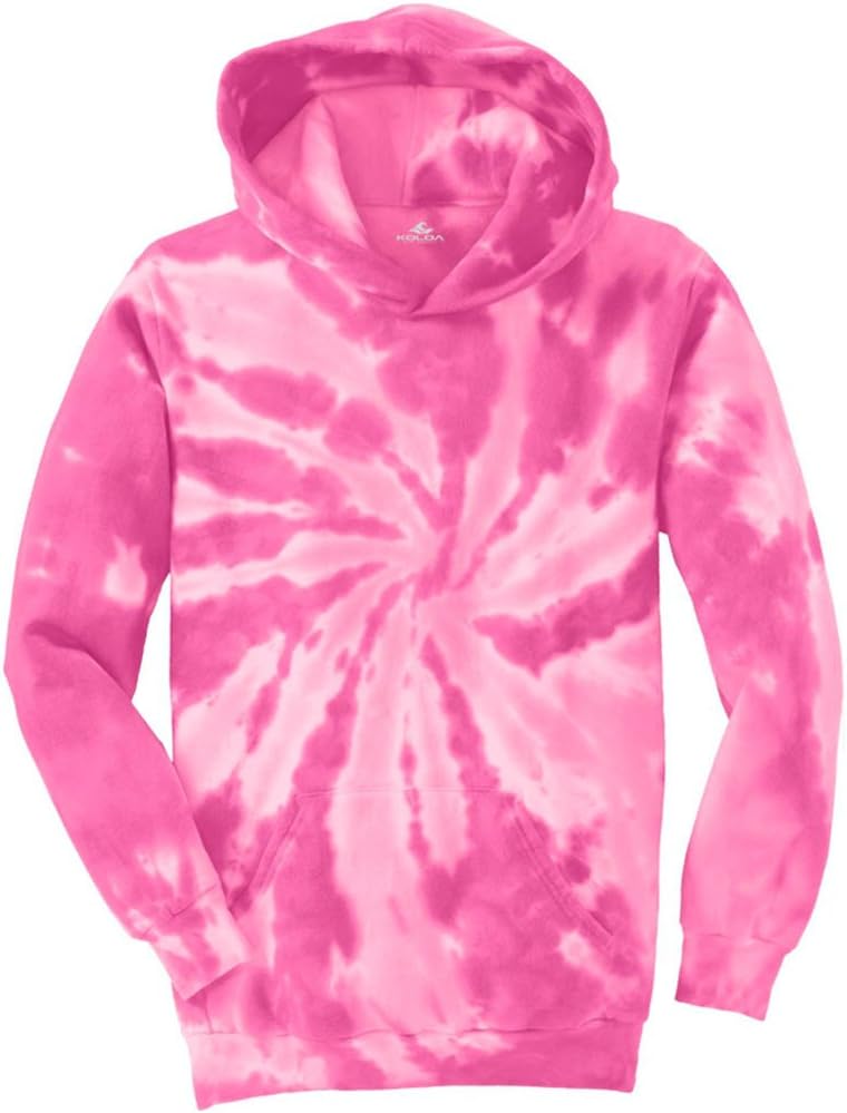 Koloa Youth Colorful Tie-Dye Hoodies - Youth Sizes XS-XL