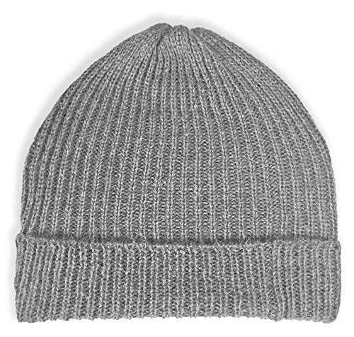 Inca FashionsRibbed Stocking Cap - 100% Alpaca Wool - Traditional Fisherman Style for Work or Fashion Unisex Durable All Weather Hat