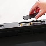 Tower T838005B 50L Sensor Bin Black Rectangular with Fingerprint Proof Exterior view 5