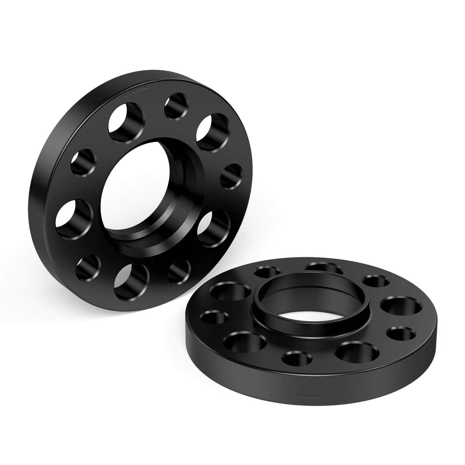 StanceMagic 2pc 20mm 5x112 Hubcentric Black Wheel Spacers for Audi A4