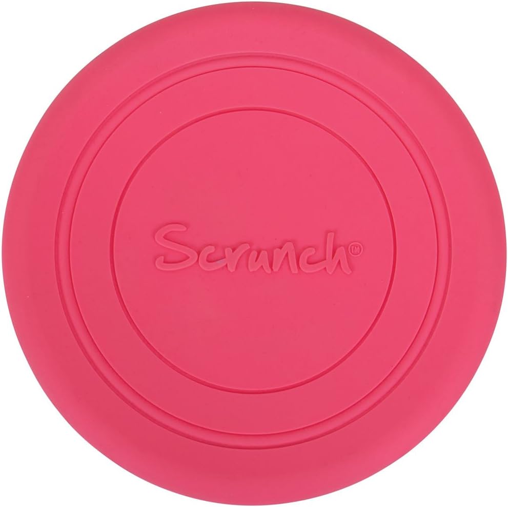 Scrunch FBE-82 Frisbee Outdoor and Beach Toys, Pink