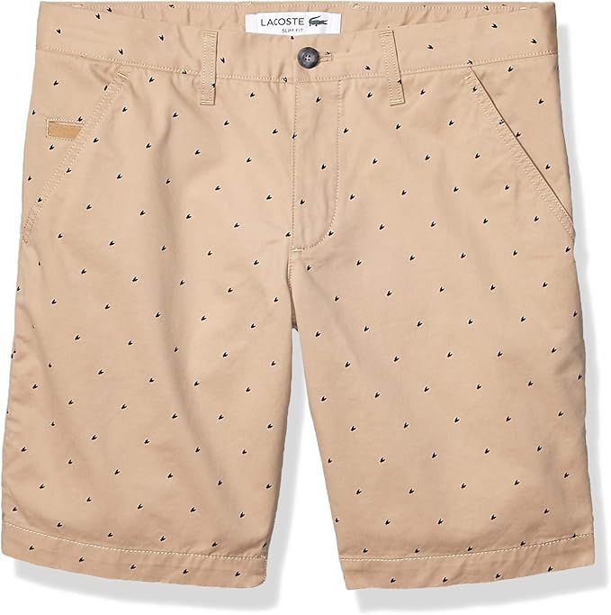 lacoste slim fit bermuda shorts