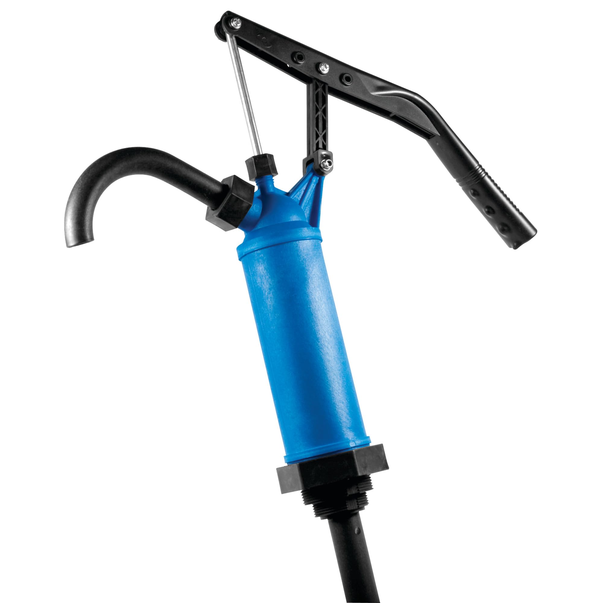 Photo 1 of Performance Tool W54268 Blue General Purpose Lever Action Barrel Drum Pump - Fits 5 to 55 Gallon Drums