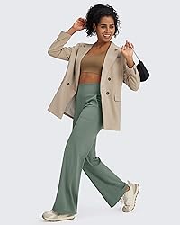 G4Free Womens Wide Leg Pants Yoga Pants with Pocket