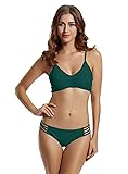 zeraca Women's Plus Size Strap Side Bottom Halter
