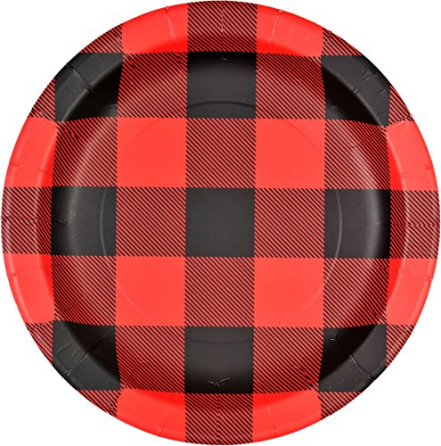 Buffalo Check Party Plate (9