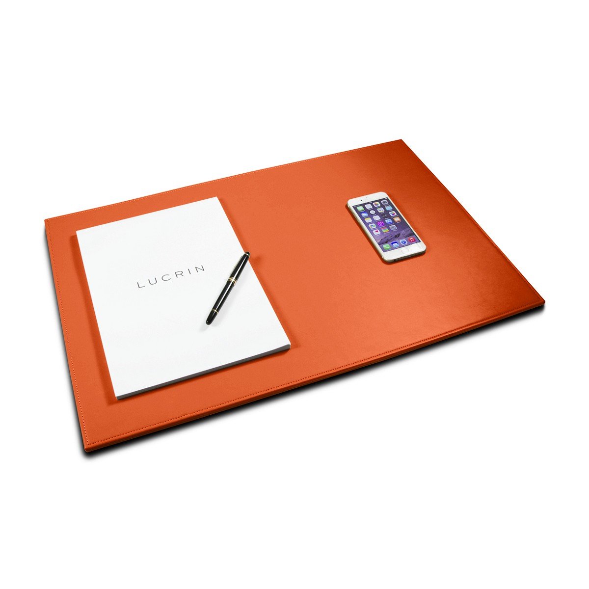 Lucrin Rigid Desk pad blotter (23.6" x 15.7") Orange