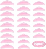 Ouligay Lash Lift Kit 50pcs Lash Perm Pads & Shields Pink Silicone 5 Sizes view 7
