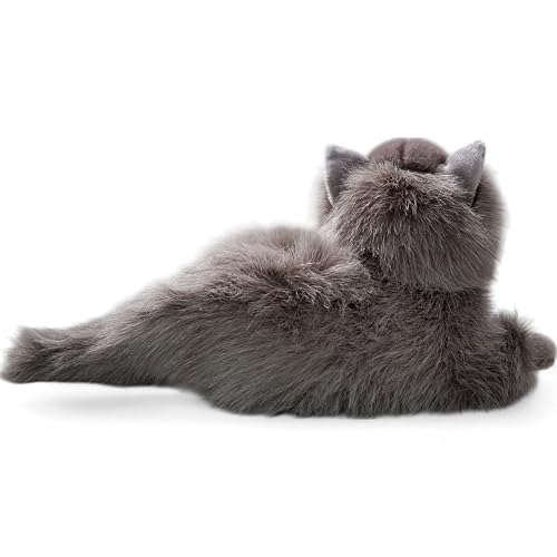 Carl Dick Cat, Persian Gray, 12 inches, 30cm, Plush Toy, Soft Toy