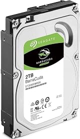 Seagate 3.5 Inch 2 TB BarraCuda Internal Hard Drive Silver view 2