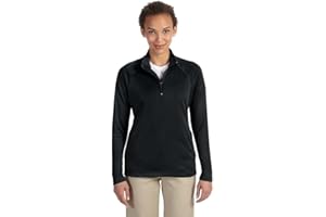Devon & Jones womens Stretch Tech-Shell Compass Quarter-Zip (DG440W)