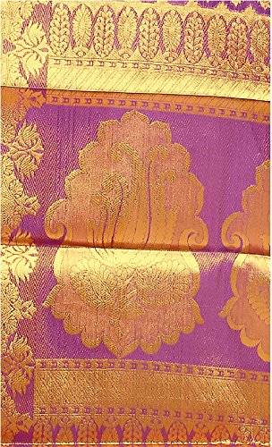 silk zone women's silk saree with blouse piece (assz00046_purple)