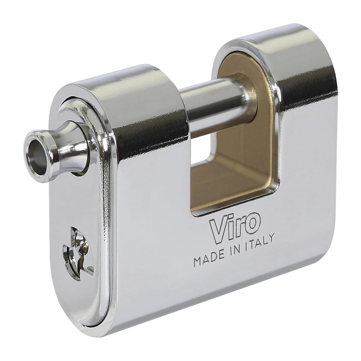Codiven 11430038 - Steel Padlock Panzer Viro 77 mm Arc 27 mm