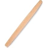 French Rolling Pin for Baking - Gifbera Better Wood Beech Dough Roller Baking Utensils for Pizza Bread Pastry Fondant, 18-Inc