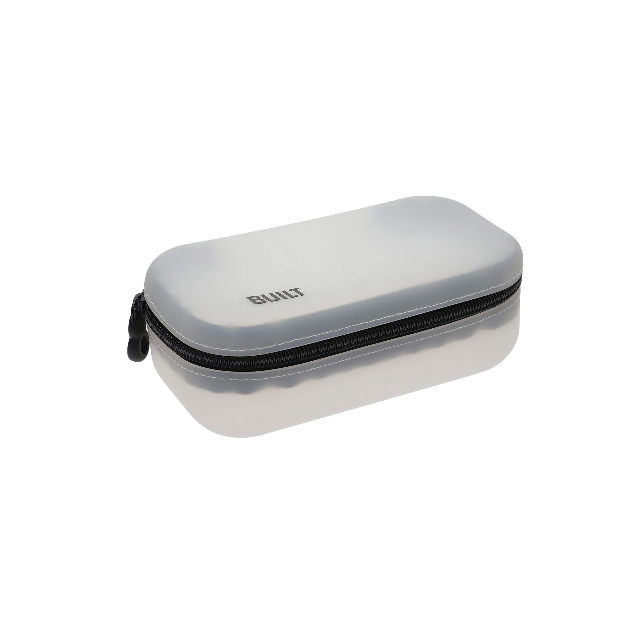 Built Silicone Bag with Zip for Snacks, Make Up, Pencils, Tools and More, 16 x 9cm BPA Free Reusable Storage Pouch