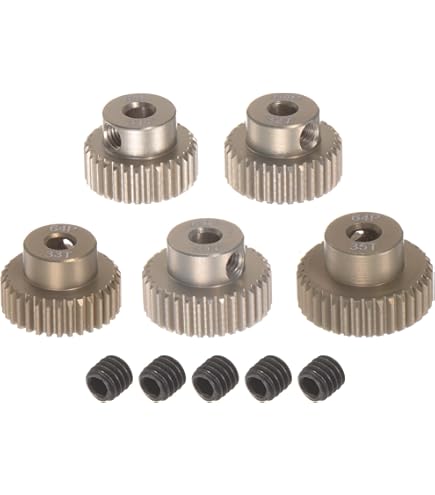 Frate Precision 1D 3-105リムGP Amazon.com: uxcell 64DP Pinion Gear Set 3.175mm (1/8