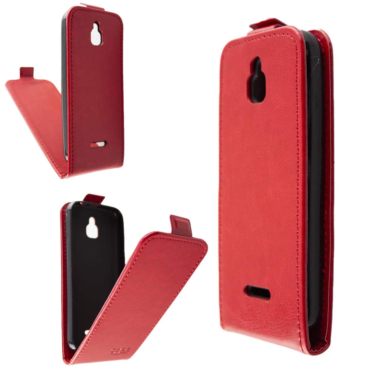 caseroxx Flip Cover for Nokia 6300 4G, Case (Flip Cover in red)