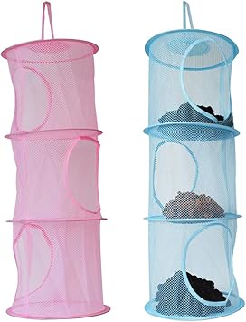 hanging mesh storage toy organizer
