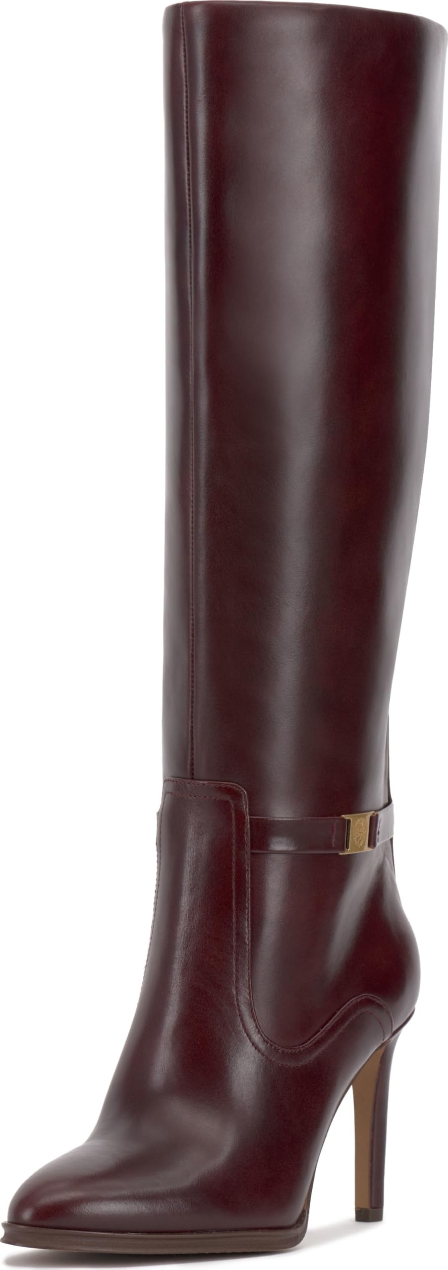 Vince Camuto Skylie Knee High Boot, Rich Mahogany, 6