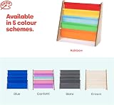 LIVIVO Colorful Kids Bookshelf 4 Tier Toy Storage Rack Multi-Colour view 9