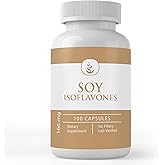 Pure Original Ingredients Soy Isoflavones, (100 Capsules) Always Pure, No Additives or Fillers, Lab Verified
