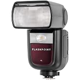 Flashpoint Zoom Li-on III R2 TTL On Camera Flash for Fujifilm, 76ws 2.4GHz 1/8000s HSS Speedlight w/Quick Manual-TTL Switch, 1.5s Recycle Time, 7.2V/2600mAh Li-Ion Battery, 450 Full-Power Flashes
