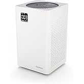 Kenmore PM2010 Air Purifiers with H13 True HEPA Filter, Covers Up to 1200 Sq.Foot, 24db SilentClean 3-Stage HEPA Filtration System, 5 Speeds for Home Large Room, Kitchens & Bedroom, PM2010