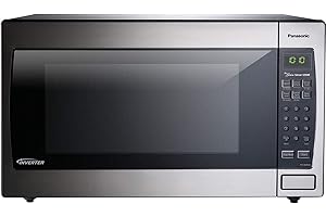 Panasonic 2.2 Cu. Ft. 1250W Genius Sensor Countertop/Built-In Microwave Oven with Inverter Technology