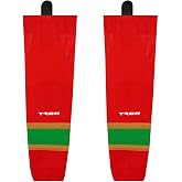 TronX Minnesota Dry Fit Hockey Socks (30 Inch - Red)