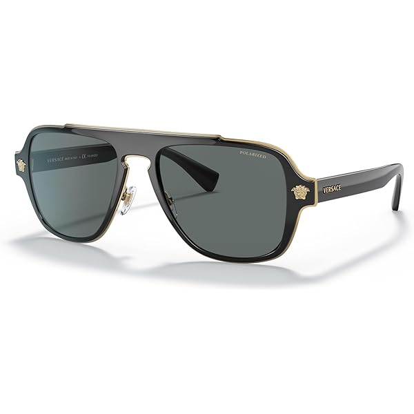 Philipp Plein Sunglasses SPP 160 0700 Shiny Black at Amazon  display picture 2