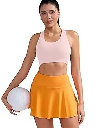 RUNNING GIRL Sports Bra for Women, Criss-Cross Back