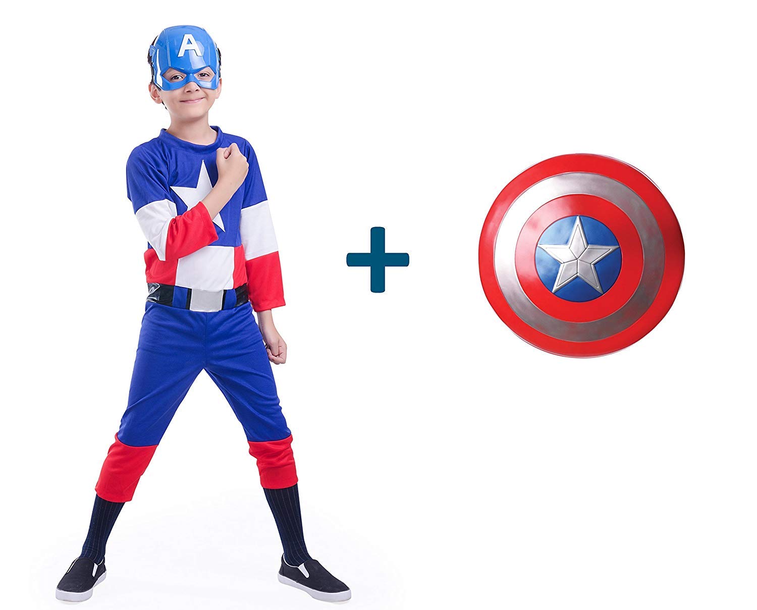captain america dress boy