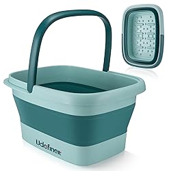 Udefineit Foot Bath Basin, Foldable & Portable Foot
