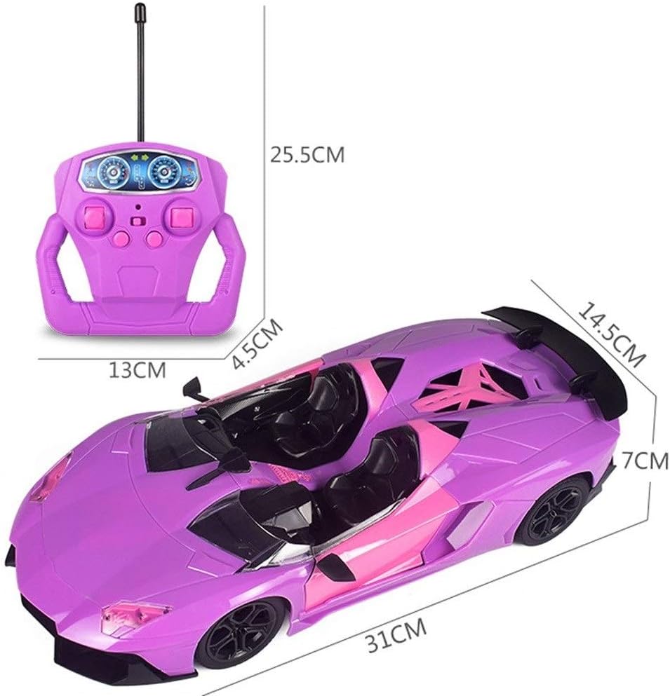 coche teledirigido niña rosa