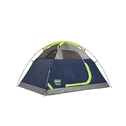 Coleman Sundome Camping Tent with Rainfly, 2/3/4/6