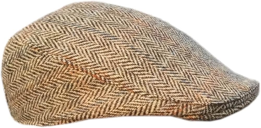 tweed scally cap