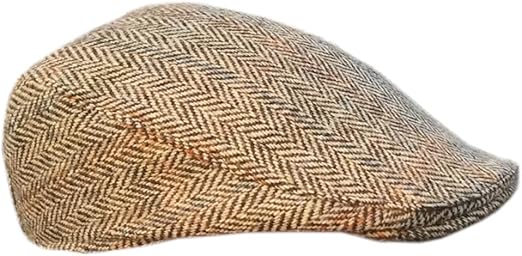 tweed scally cap