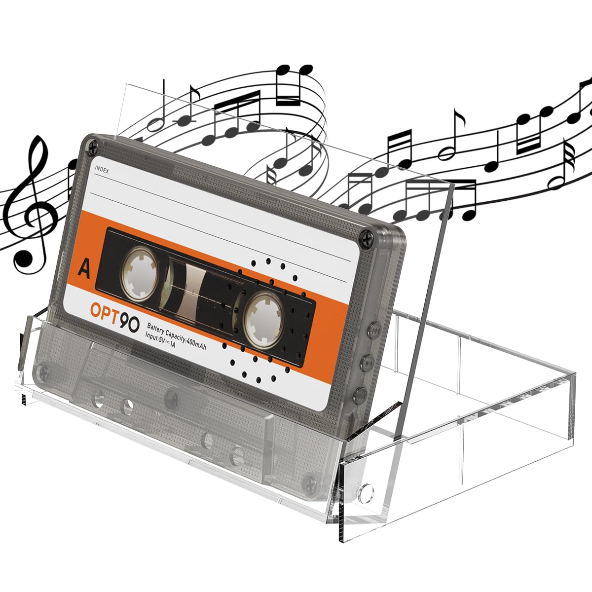 opt Cassette Speaker オプト90 クリアブラックの商品画像