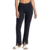 Gaiam Womens Yoga Pant, Slim Fit, Stretch Midweight Material, Moisture-Wicking