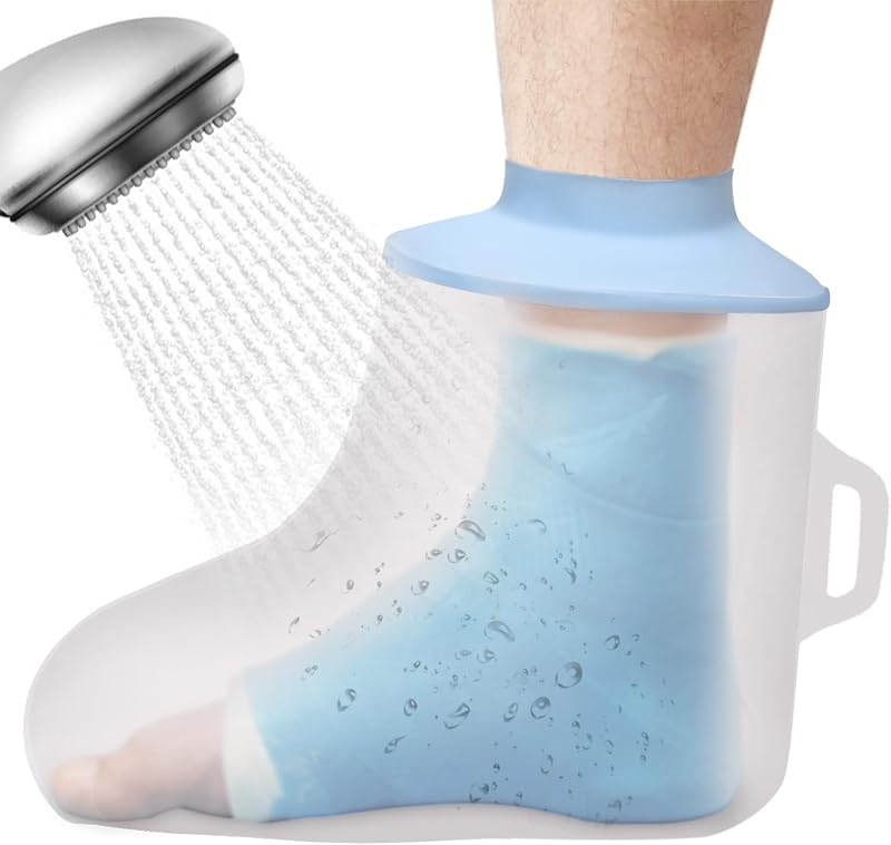 Fasola Cast Cover Foot Adult Shower Protector Reusable Waterproof