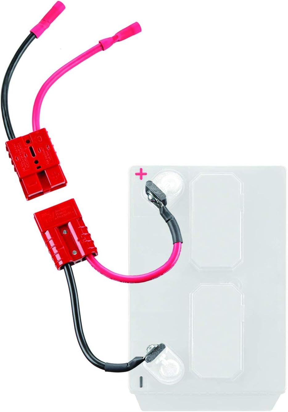 RCE12VBLTK Lawn Tractor and 12 Volt Trolling Motor Connection