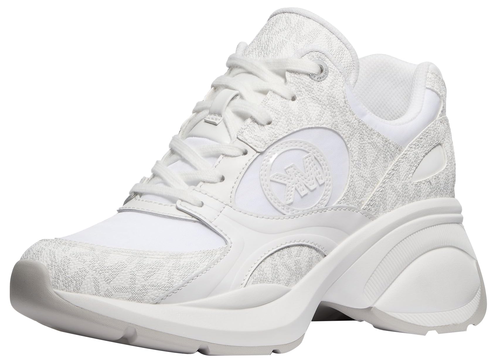 Michael Kors Women’s Zuma Trainer, Bright White, 9